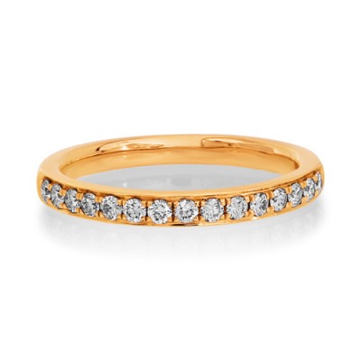 0.27ct. diamond ring set with diamond in eternity ring smallest Image