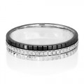 0.22ct. diamond ring set with diamond in wide band ring smallest Image