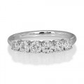 0.96ct. diamond ring set with diamond in eternity ring smallest Image