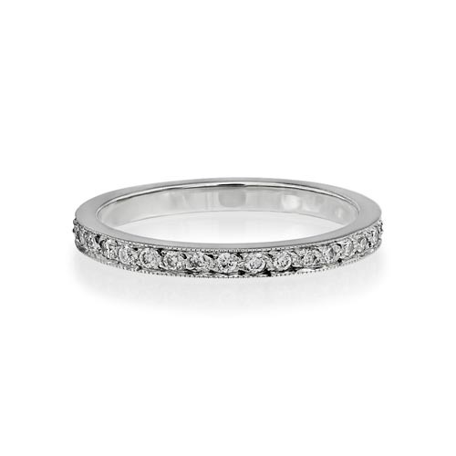 0.35ct. diamond ring set with diamond in full eternity ring smallest Image