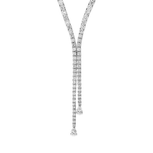 21.74ct. diamond necklace set with diamond in tennis necklace smallest Image