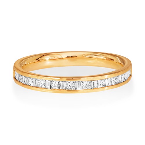 0.37ct. diamond ring set with diamond in eternity ring smallest Image