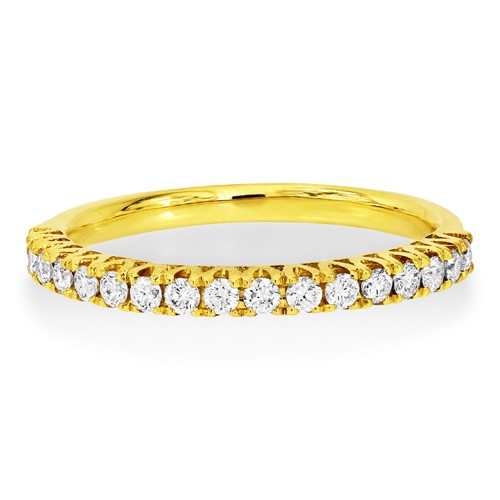 0.31ct. diamond ring set with diamond in eternity ring smallest Image
